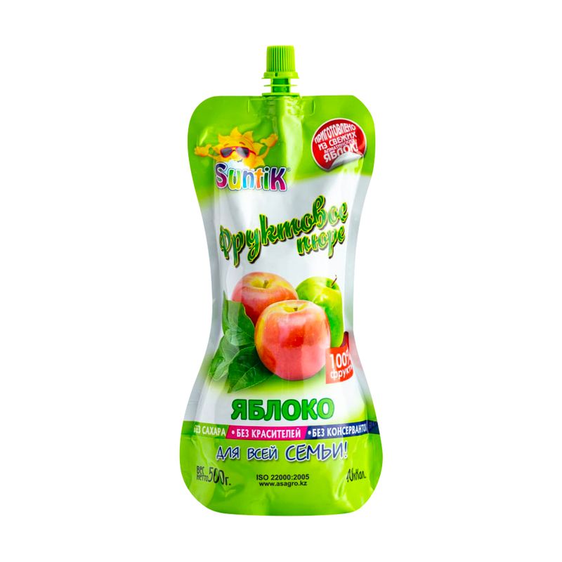 Фруктовое пюре, Suntik, 500 г, в ассортименте