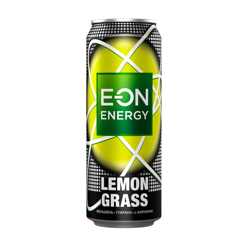 Напиток тонизирующий "Lemongrass", E-ON, 450 мл