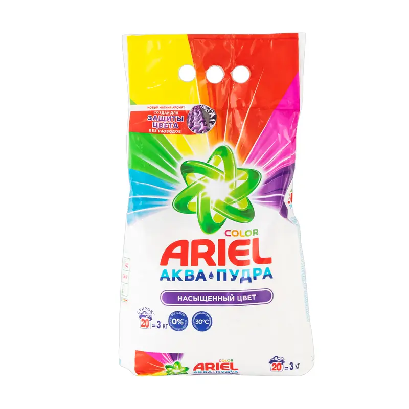Стиральный порошок, Ariel, 3 кг., в ассортименте