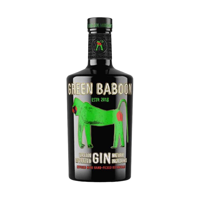 Джин, Green Baboon, 40%, 0,5 л