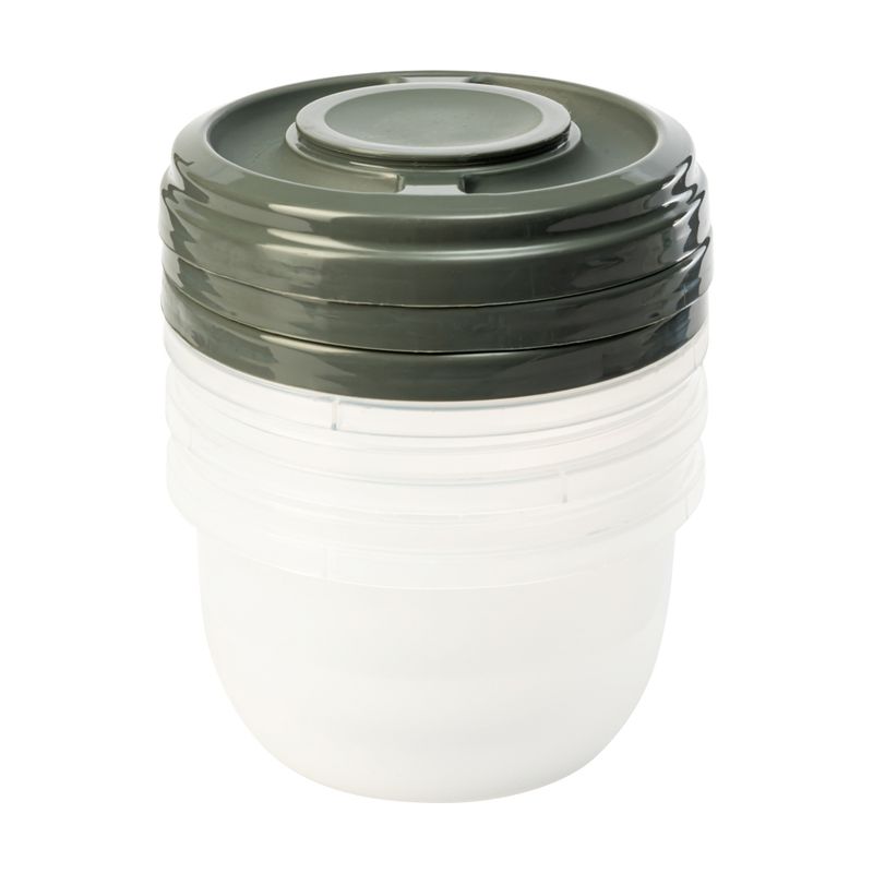 Pārtikas uzglabāš.trauki 500ml, 3gab