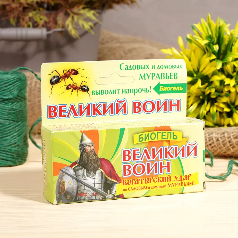 Биогель от муравьёв, Великий Воин, 30 г