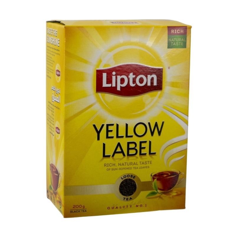 Чай Lipton черный рассып 200г