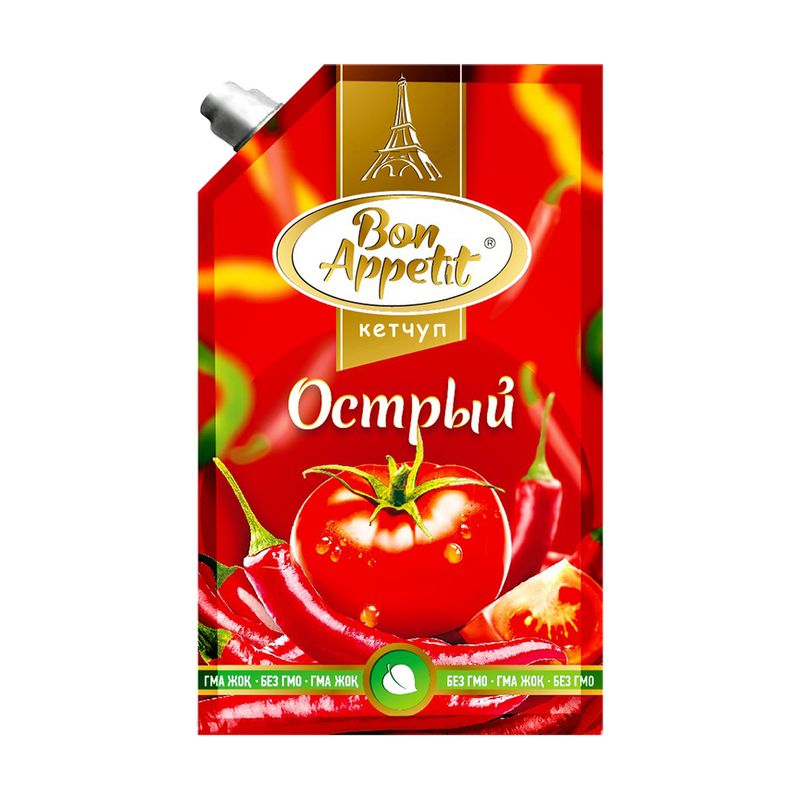 Кетчуп "Острый", Bon Appetit, 190 г