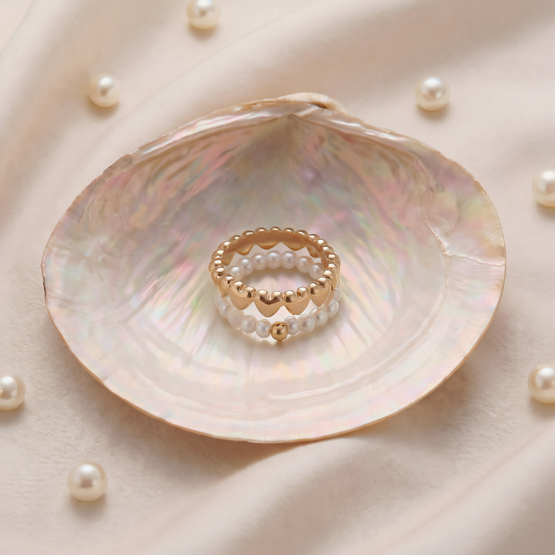 Кольцо, INSTYLE, 2 шт., в ассортименте