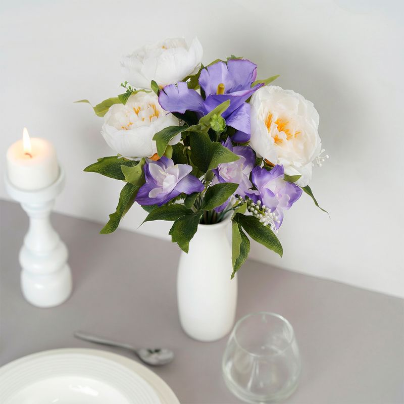 Цветок искусственный "Пион кустовой", в ассортименте