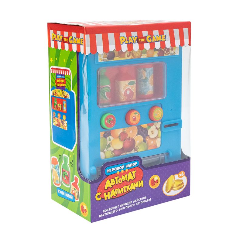 Игровой набор "Автомат с напитками", Play the Game, в ассортименте