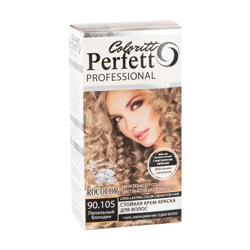 Стойкая крем-краска для волос, Coloritto Perfecto Professional, 100 мл, в ассортименте