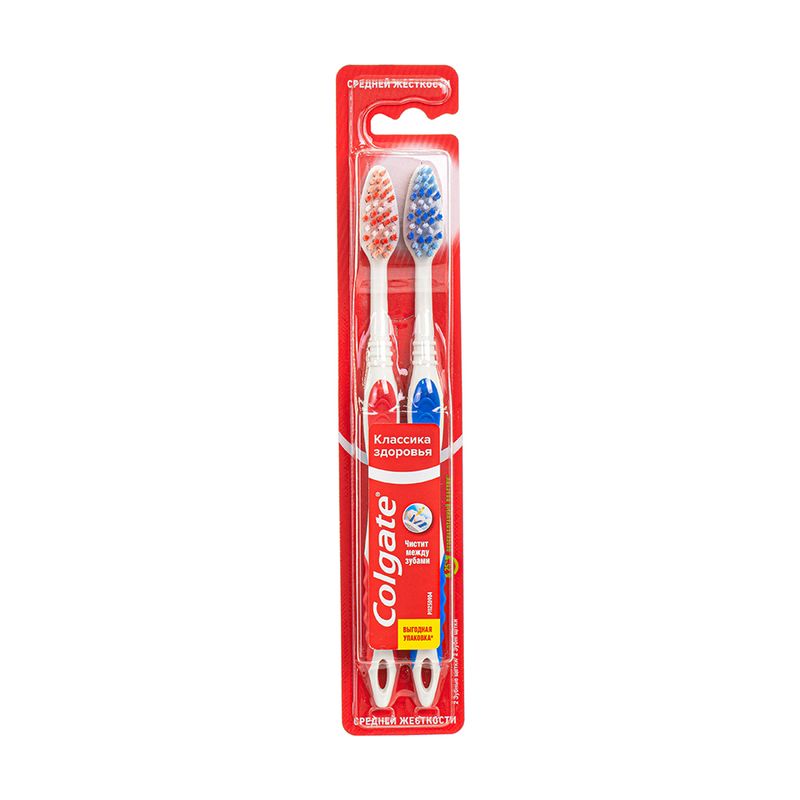 Зубная щётка, Colgate, 2 шт., в ассортименте