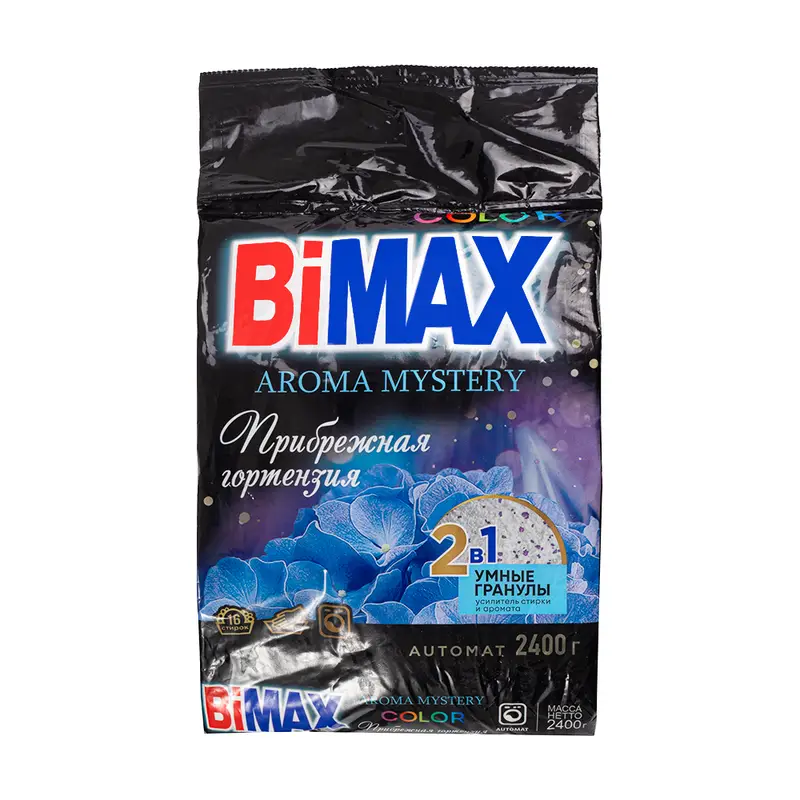 Стиральный порошок, BiMax, 2,4 кг, в ассортименте