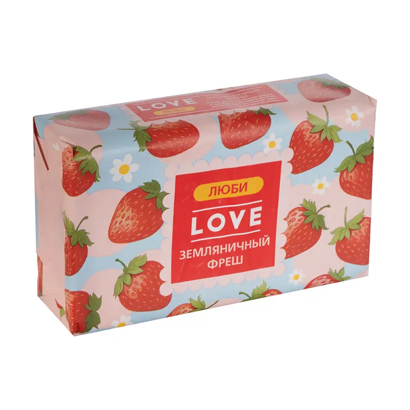 Крем-мыло туалетное твёрдое, Love, 180 г, в ассортименте