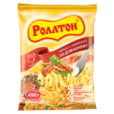 Лапша "Роллтон по-домашнему", 90 г