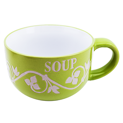 Бульонница с ручкой "Soup", 450 мл