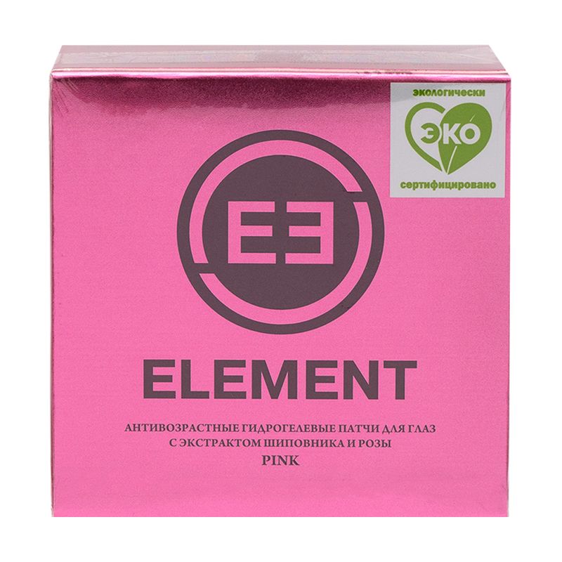 Патчи гидрогелевые для глаз, ELEMENT, 174 г, в ассортименте