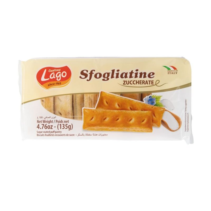 Печенье Lago Sugr Puf Pstry Bisc 135г