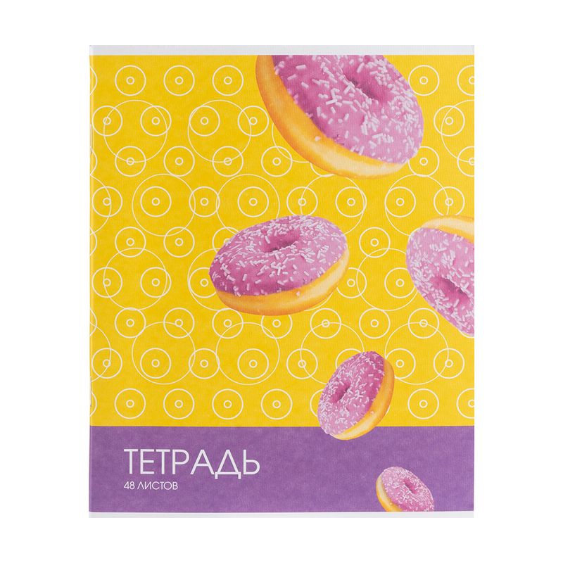 Тетрадь общая, А5, 48 л, в ассортименте