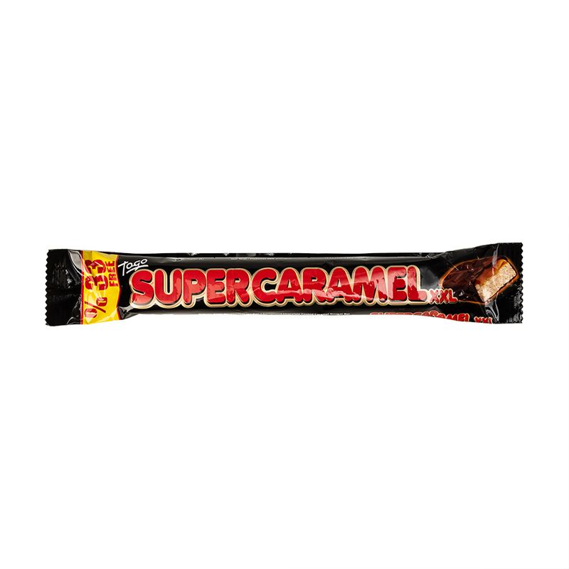 Шоколадный батончик Supercaramel, с карамелью, 70 г