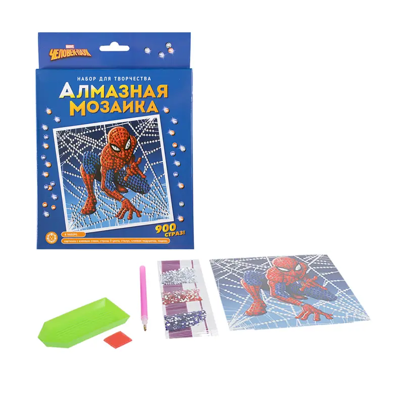 Набор для творчества "Алмазная мозаика", Лев, в ассортименте