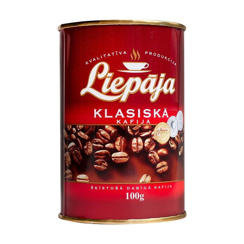 Растворимый кофе "Klasiskā", Liepāja, 100 г