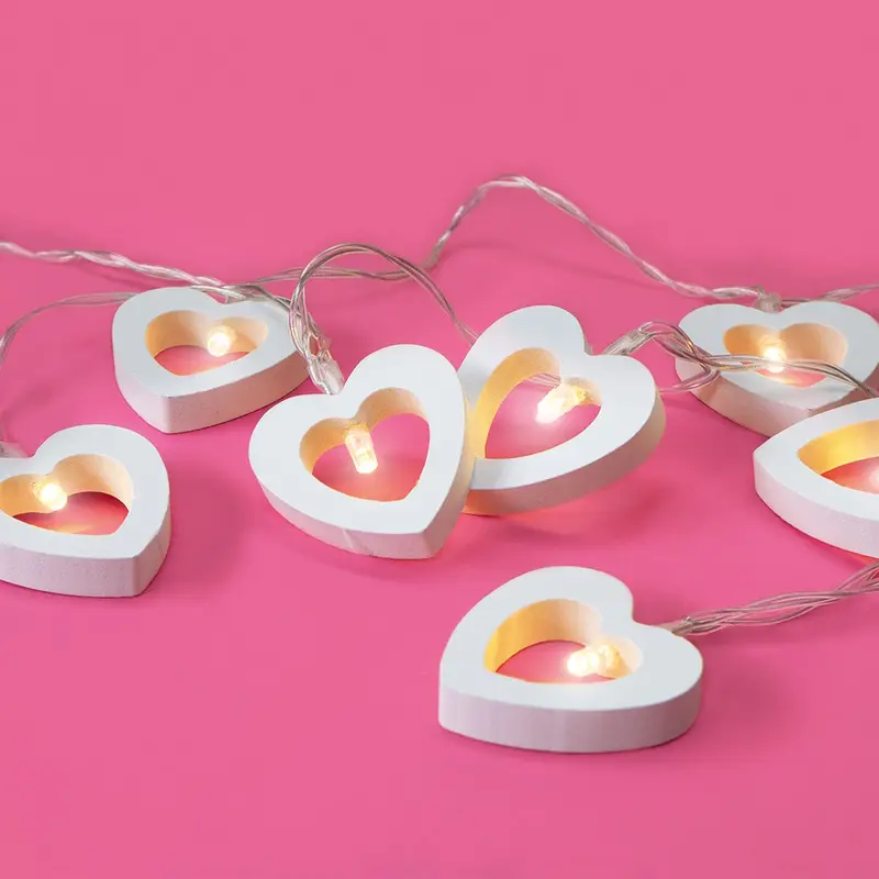 Гирлянда "Сердца", With Love, 1,5 м, в ассортименте