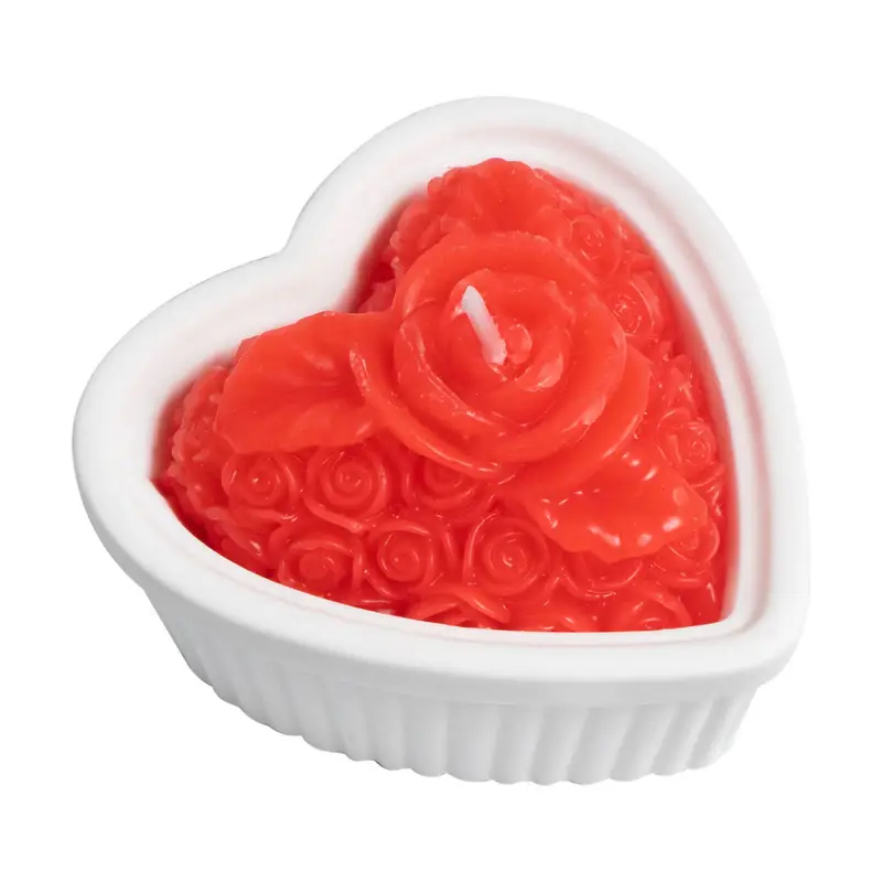Свеча "Сердце", With Love, 2 шт., в ассортименте