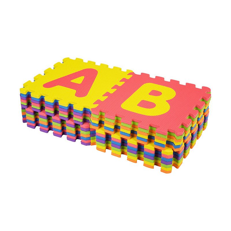 Пазлы ЭВА (ковр.) с букв, 6 эл, 29*29 см