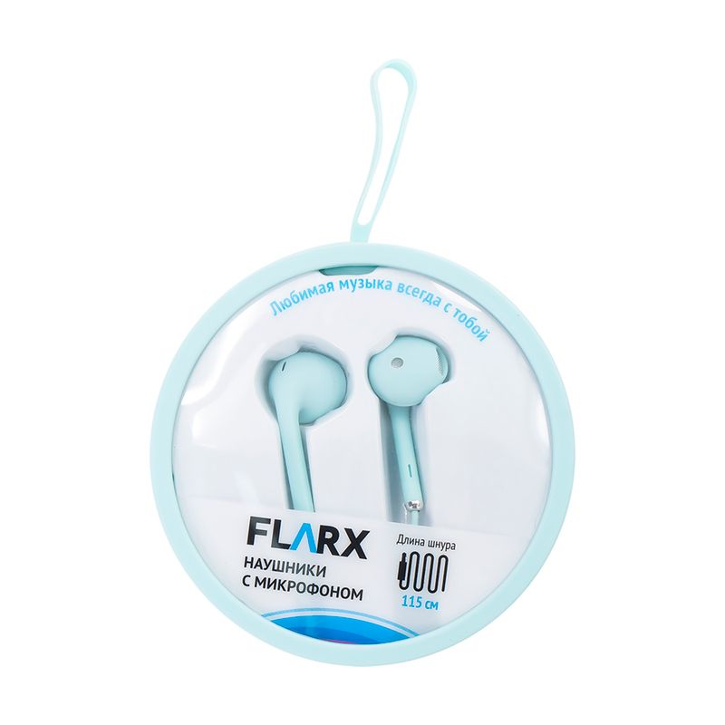 Наушники с микрофоном, Flarx, в ассортименте
