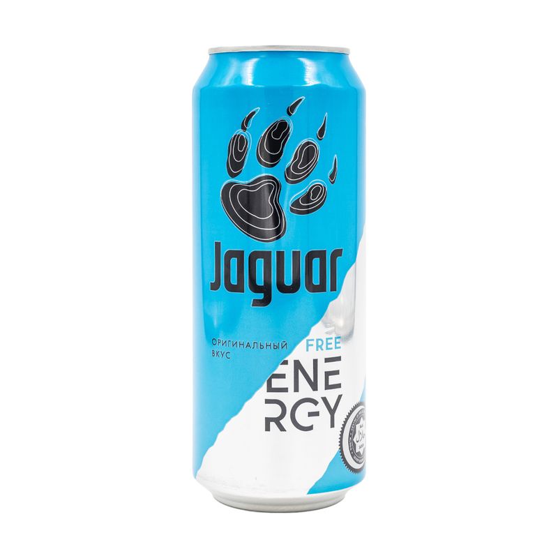Энергетический напиток, JAGUAR, безалкогольный, 0,5 л