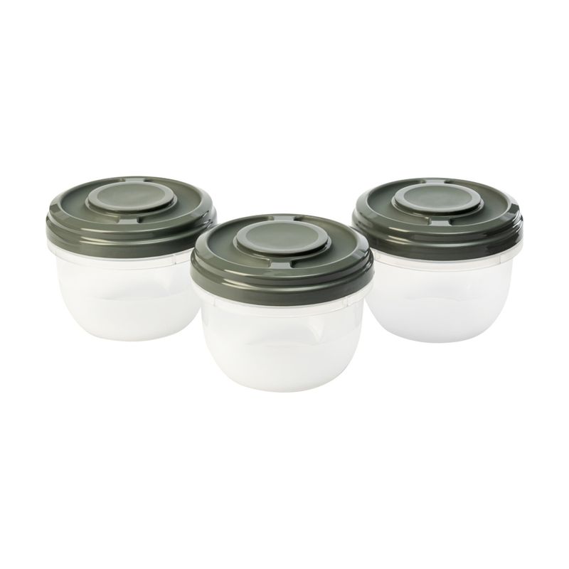 Pārtikas uzglabāš.trauki 500ml, 3gab