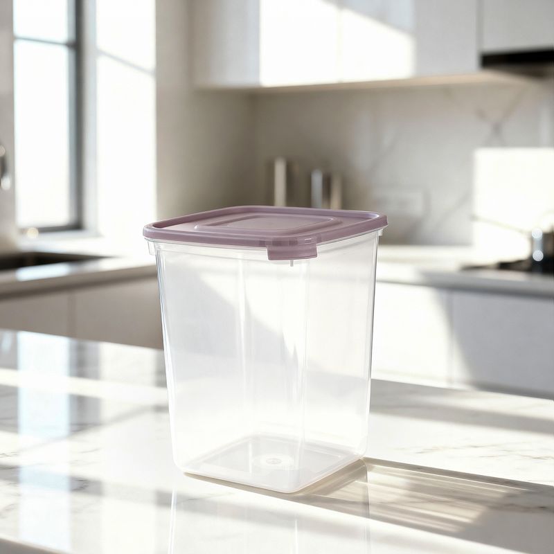 Банка для сыпучих продуктов, ПОЛИМЕРБЫТ, 1 л, в ассортименте