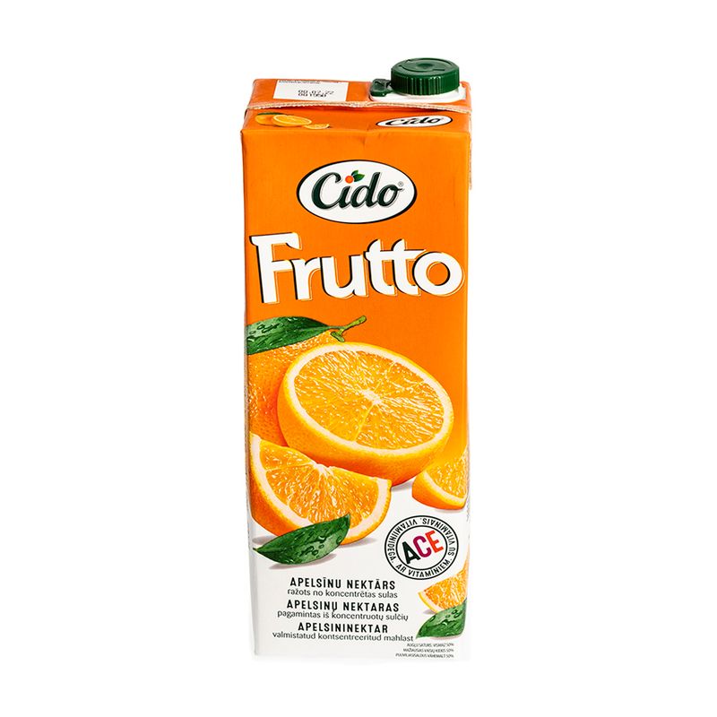 Апельсиновый нектар Frutto, 1,5 л