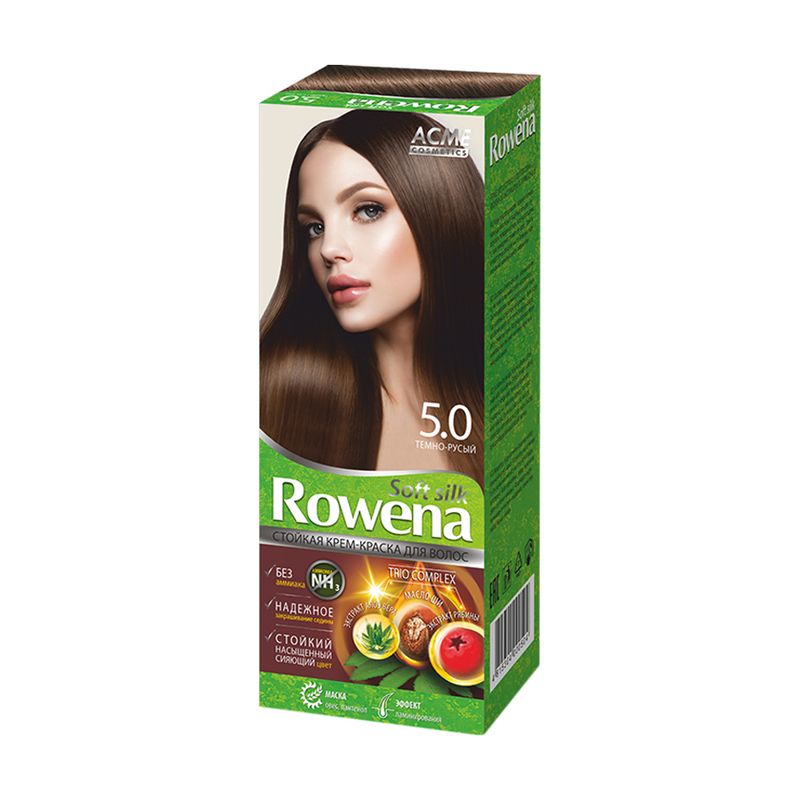 Крем-краска для волос, Rowena soft, в ассортименте