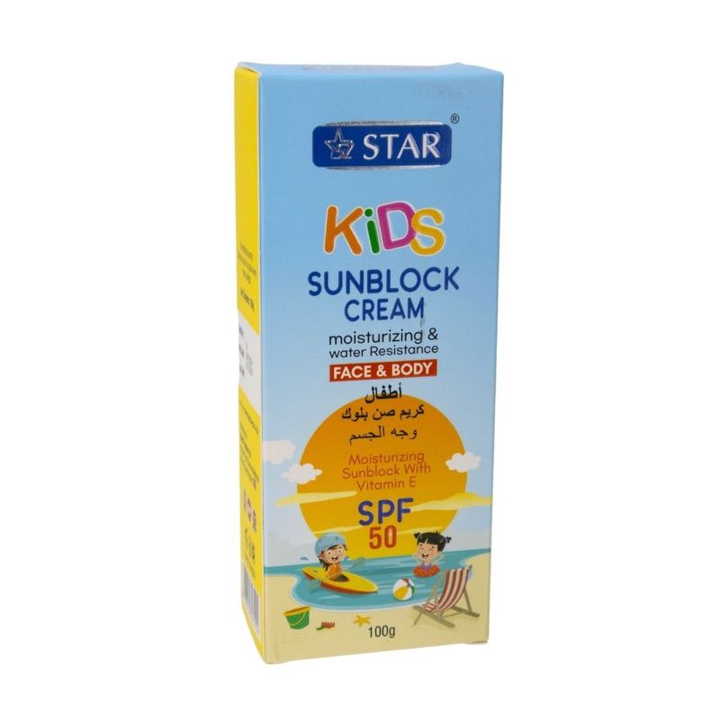 Солнцезащитный крем д/детей Star 100гр