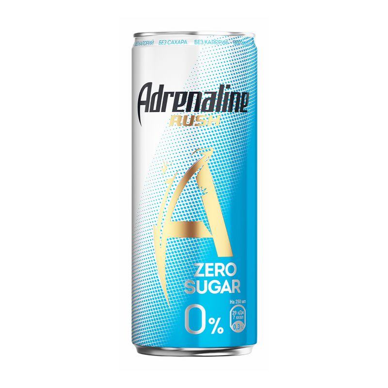 Напиток энергетический "Adrenalin Rush", 0,33 л