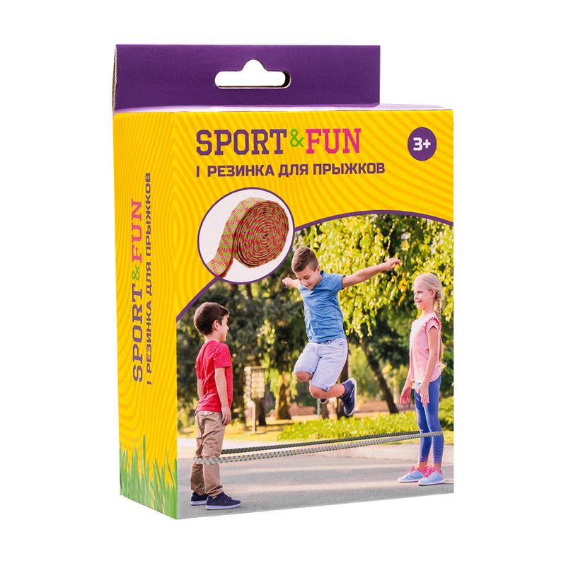 Резинка для прыжков, Sport&Fun, в ассортименте