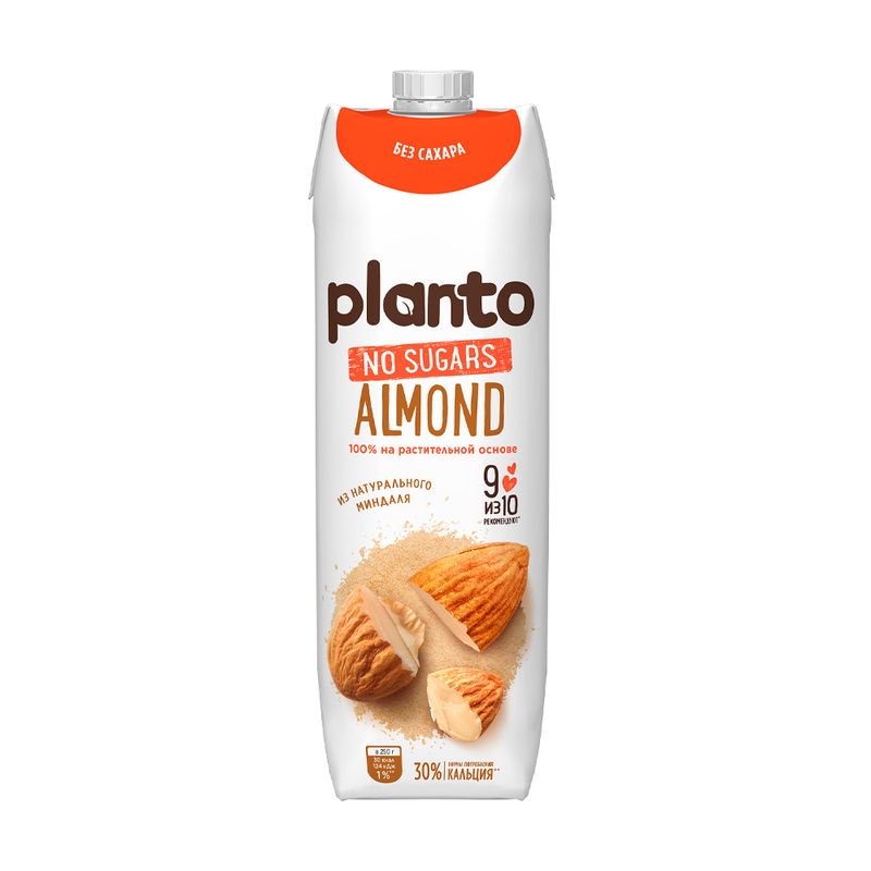Напиток миндальный, Planto, 1 л