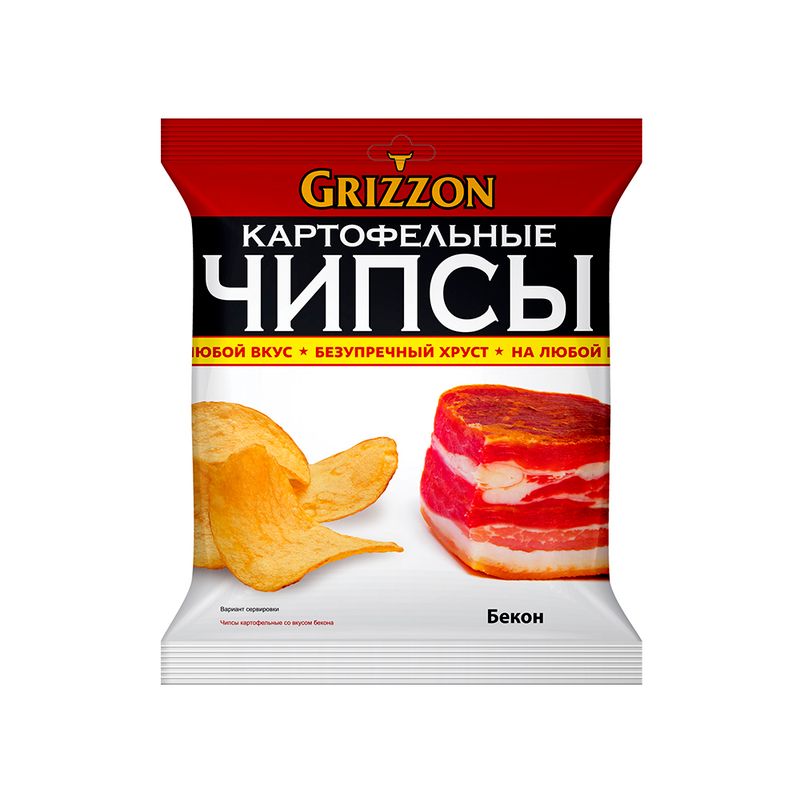 Чипсы, Grizzon, 300 г, в ассортименте
