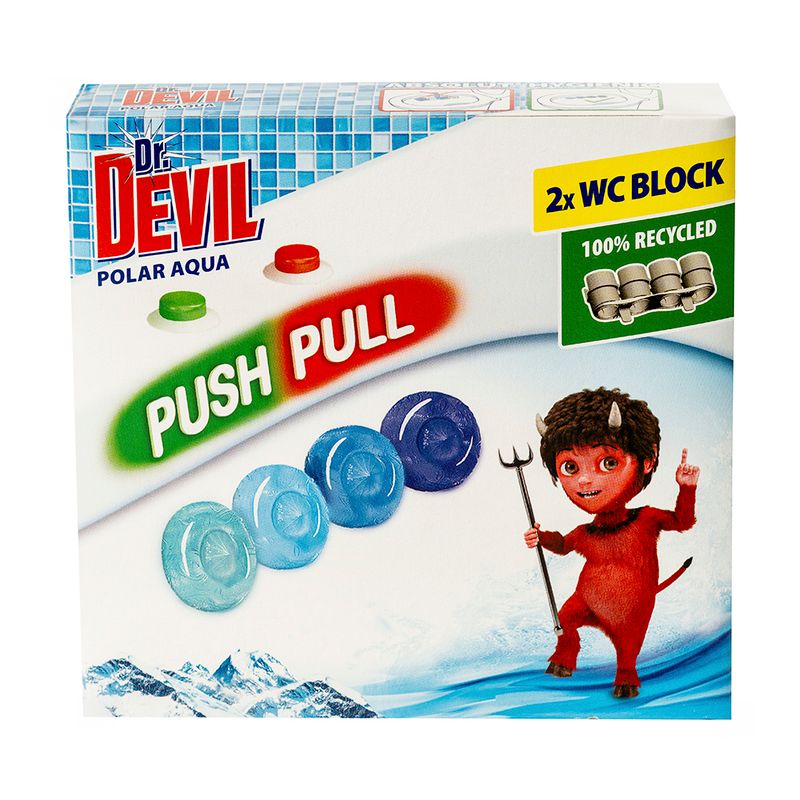Самоклеящиеся гелевые диски Wc, Push Pull Gel, 2x20 г