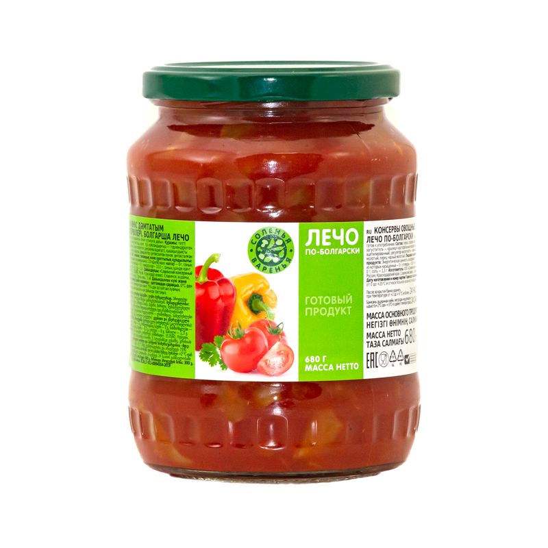 Лечо по-болгарски, Соленья&Bаренья, 680 г