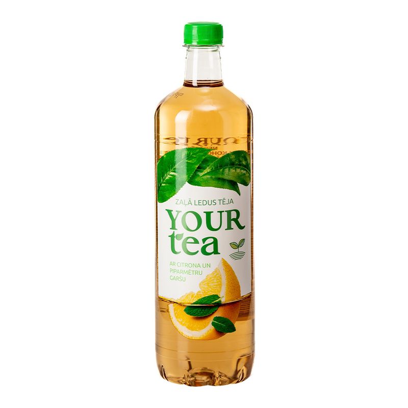 Холодный зелёный чай, Your Tea, лимон-мята, 1 л