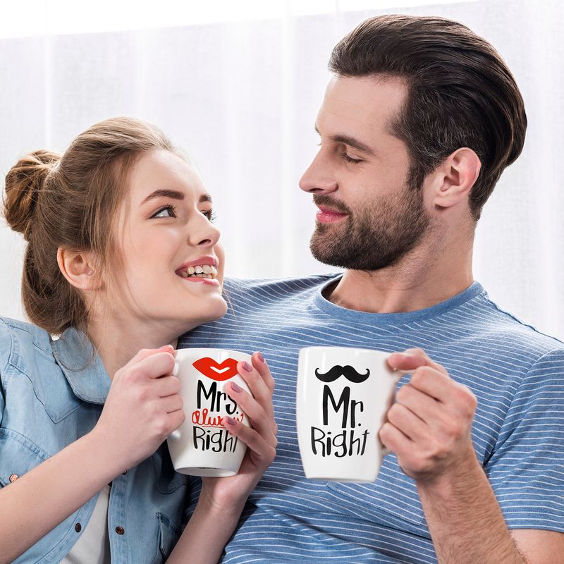 Набор кружек "Mr&Mrs", 2 шт., 350 мл