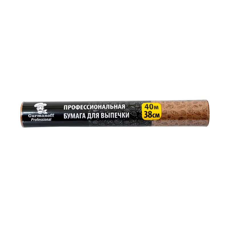 Профессиональная бумага для выпечки, Gurmanoff, 40 м х 38 см
