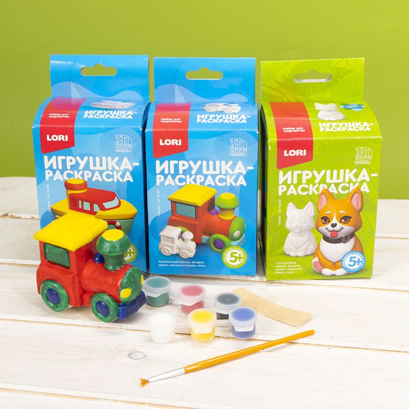 Игрушка-раскраска, LORI, в ассортименте