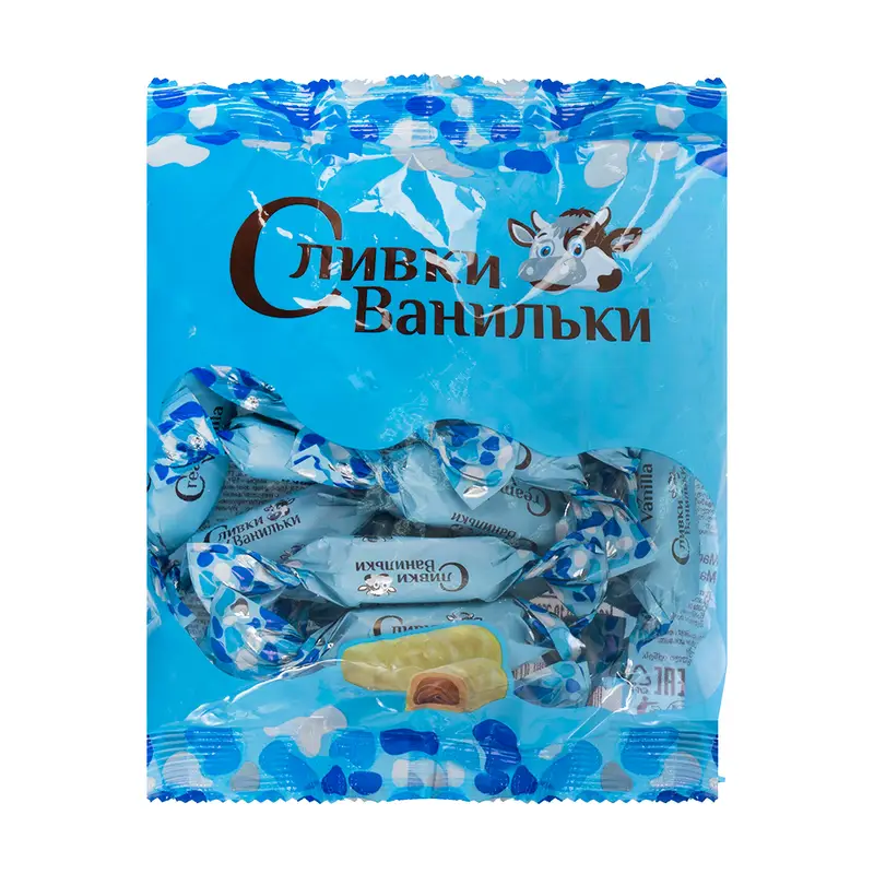 Мягкая карамель "Сливки-Ванильки", 200 г, в ассортименте
