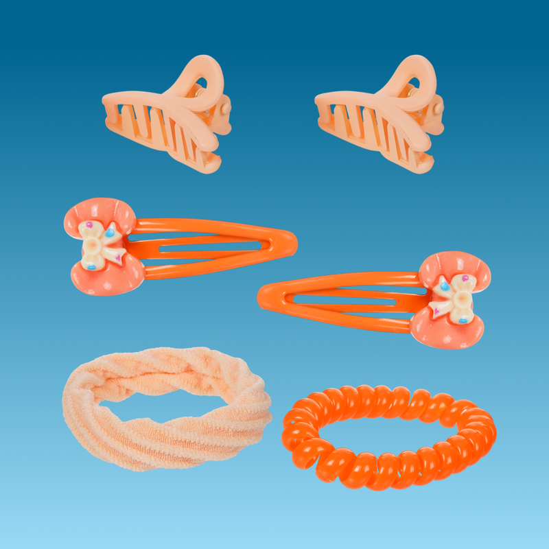 Набор аксессуаров для волос, INSTYLE, 6 шт., в ассортименте