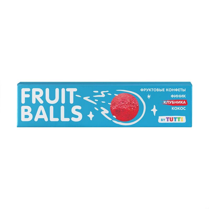 Снек фруктовый, FRUIT BALLS, 38 г, в ассортименте