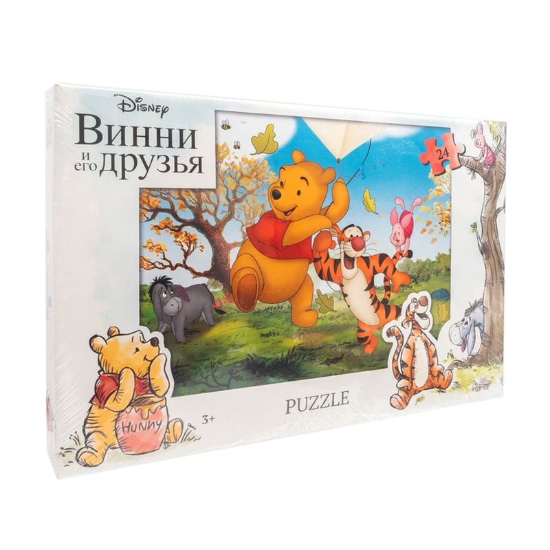 Пазлы, Disney, Hatber, 24 элемента, в ассортименте