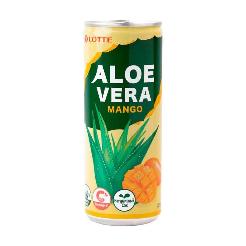 Напиток "Aloe Vera", LOTTE, безалкогольный, 240 мл, в ассортименте
