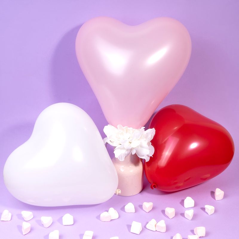 Набор воздушных шаров, With Love, 20 шт., в ассортименте