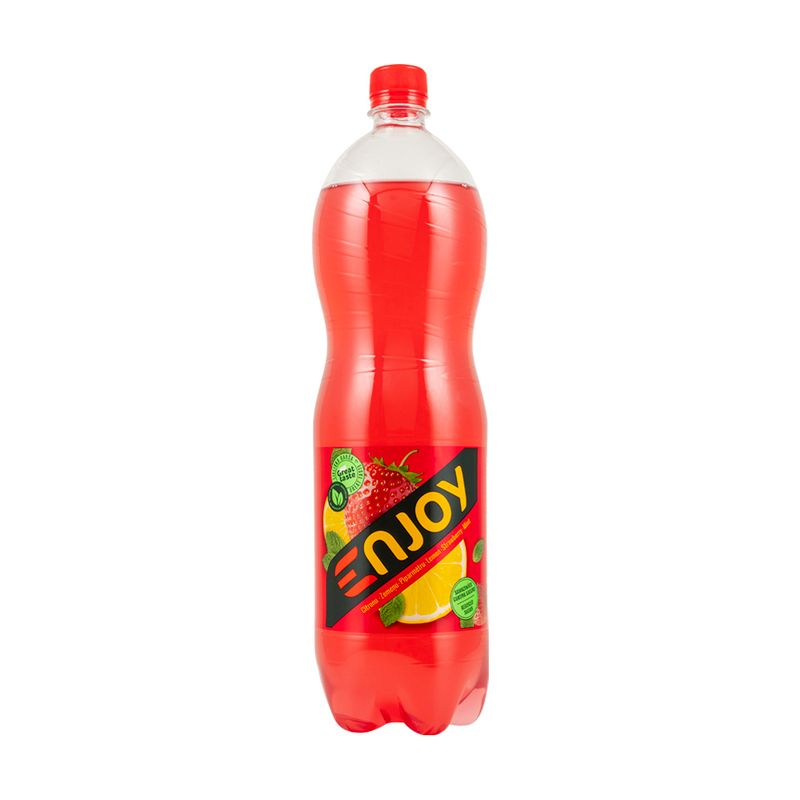Газированный напиток "Лимонно-клубничный", NJOY, 1,5 л